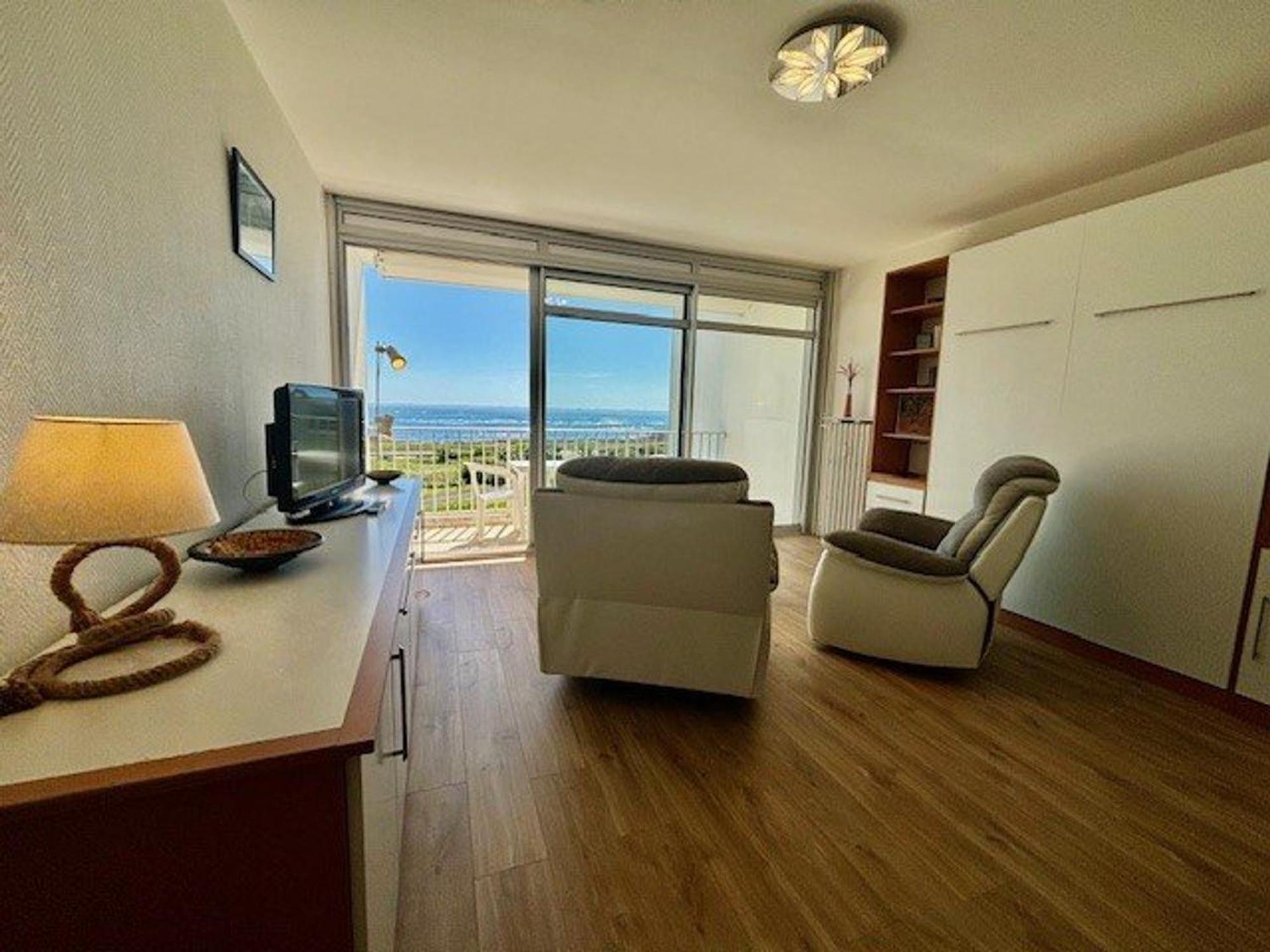 Quiberon: Studio Renove 35M² Avec Balcon, Vue Mer, Parking, Proche Plage Et Thalasso - Fr-1-478-56 Lejlighed Eksteriør billede