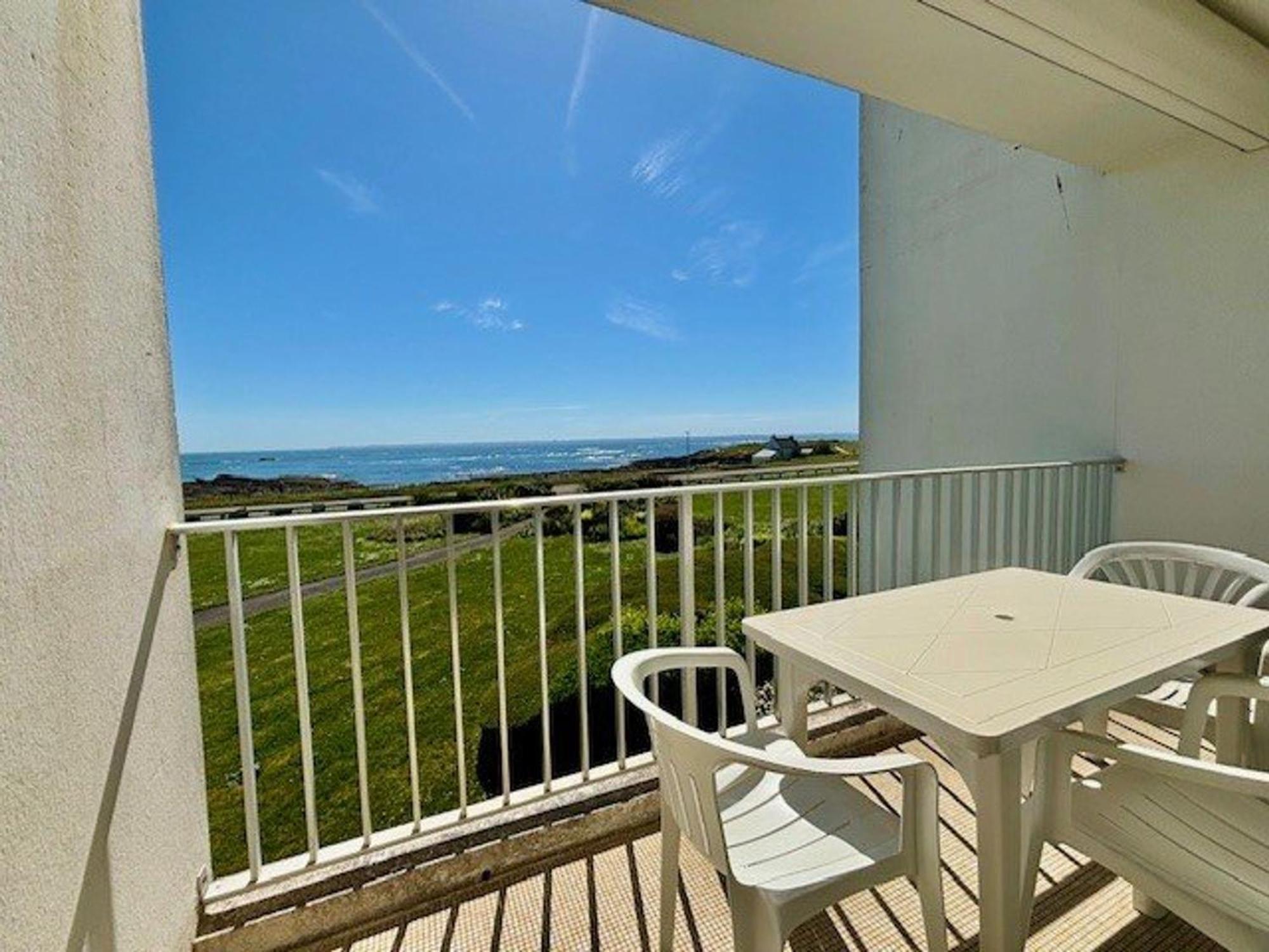 Quiberon: Studio Renove 35M² Avec Balcon, Vue Mer, Parking, Proche Plage Et Thalasso - Fr-1-478-56 Lejlighed Eksteriør billede